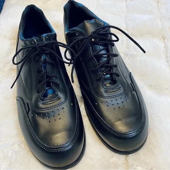 Thorogood Black Oxford Athletic Performance Leather Shoe Size 12 Medium - Picture 3 of 10